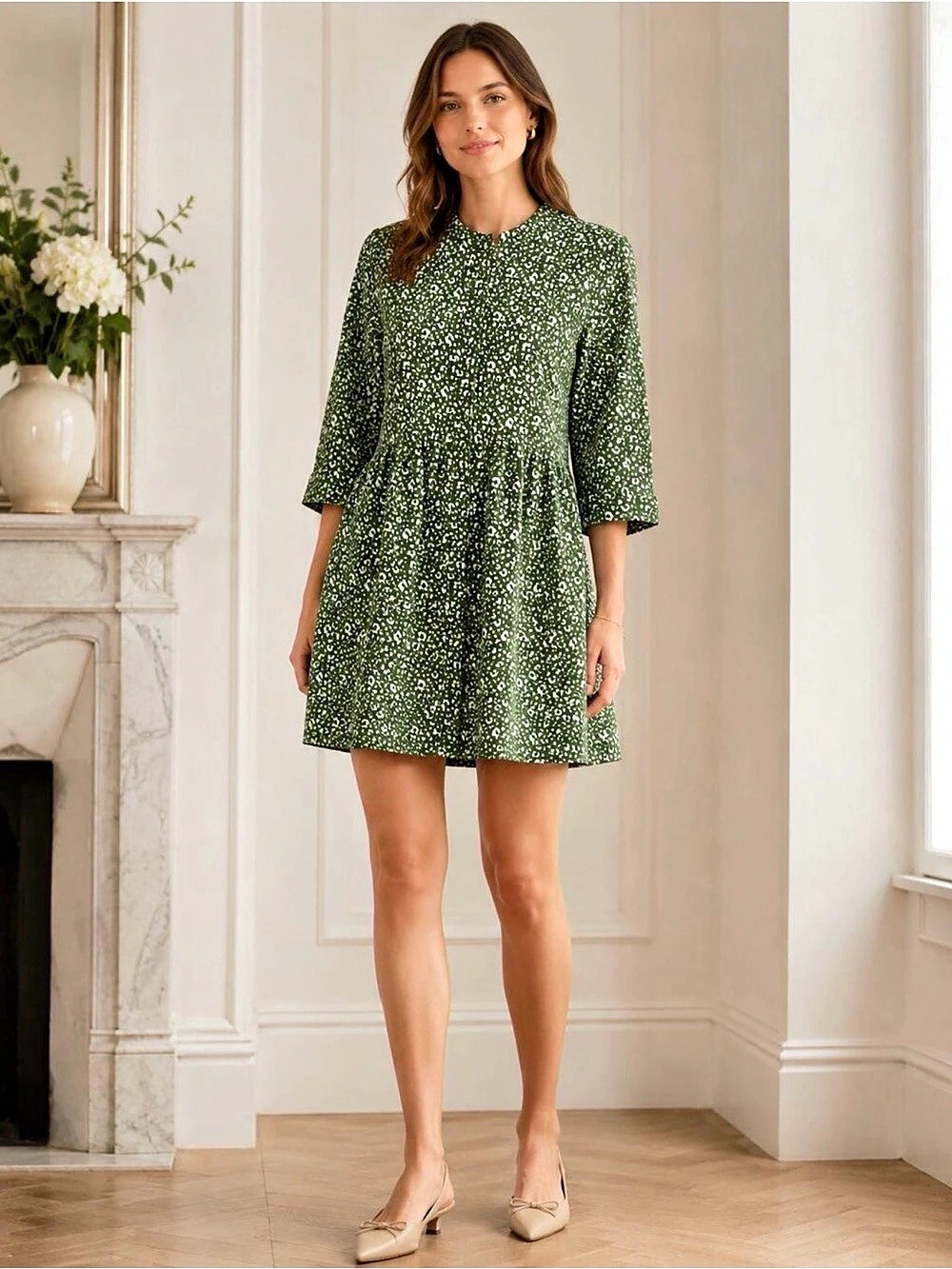 Tuckernuck Royal Shirt Dress -Size medium
